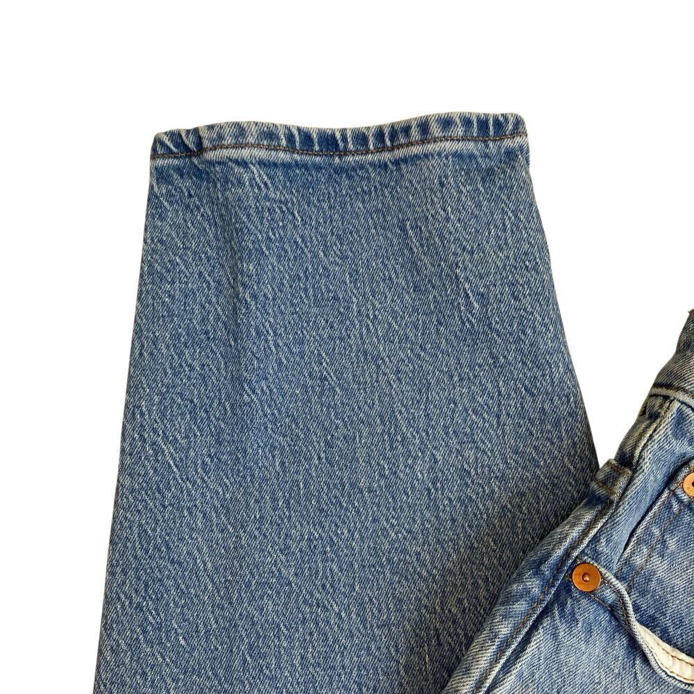 Madewell Sz 25 Balloon Jeans in Whistler Wash Light Wash 90s Mom Jean Retro - Picture 7 of 16